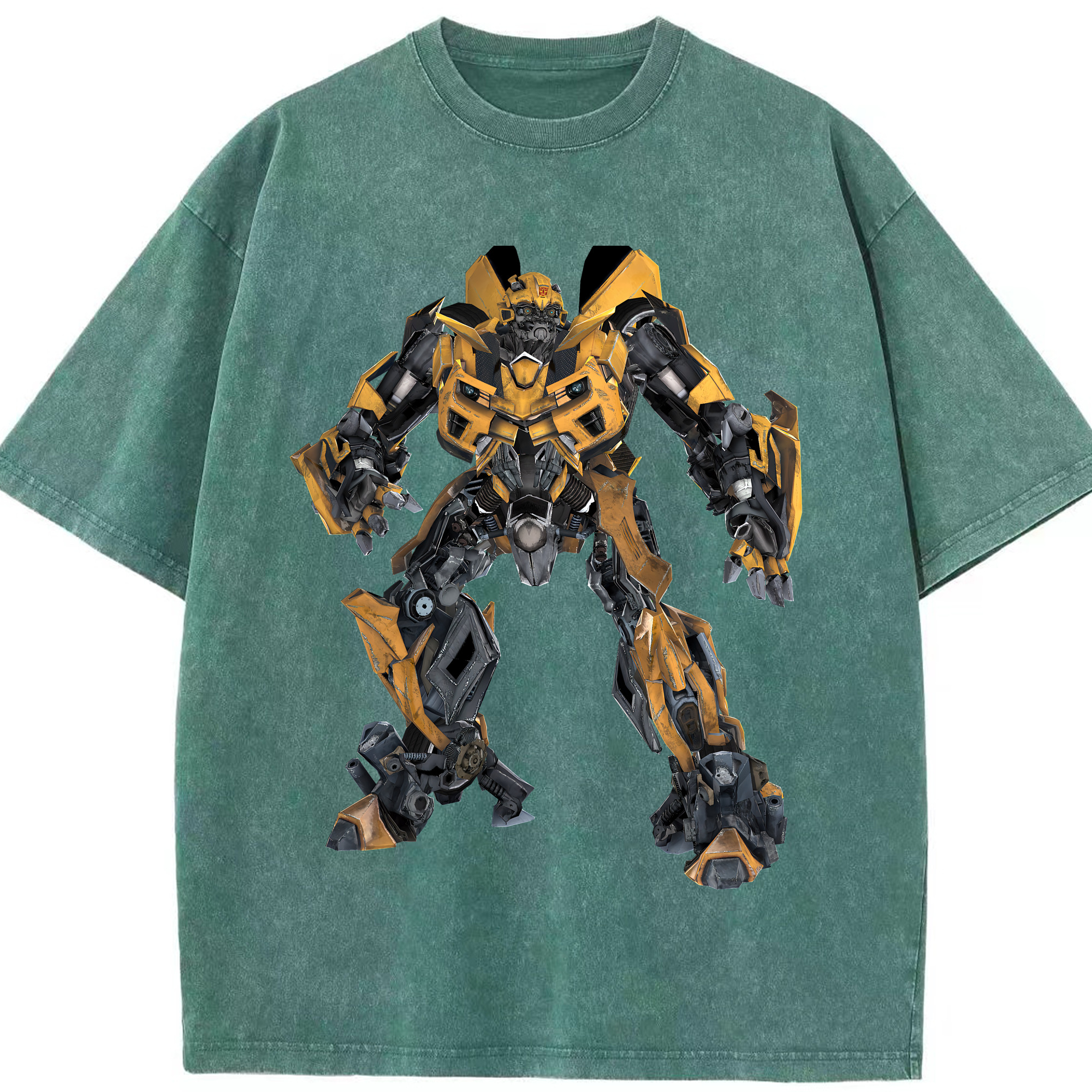（画像用） Transformers トランスフォーマー 綿100% ヴィンテージ風 半袖Tシャツ（フロントプリント）